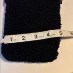 KEDZIE BLACK FAUX SHEARLING CROSSBODY PERFECT FOR CELLPHONES ADJUSTABLE STRAP Photo 9