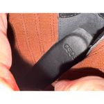 ASOS Burgundy suede pointed toe stiletto ankle boots with cowgirl design size 6 Photo 10