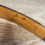 Ammons Boots Authentic Caiman Alligator Belt Tan Camel 1” Buckle Western Rodeo Photo 5