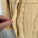 Urban Outfitters BDG Jumpsuit Small Utility Coverall Khaki Linen Blend New Photo 2