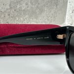 Gucci  Black 55mm Square Sunglasses Photo 4