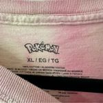 Pokémon Pokemon Eevee Evolutions Pink & Blue Tie-Dye Graphic T-Shirt, Size XL Photo 4