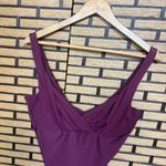 MiracleSuit Magicsuit Burgundy‎ One Piece Swim Suit Size 14 Photo 4