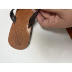 Mystique Boutique Mystique Beaded & Sequin Flower Thong Sandals Plum Women's Size 7 Photo 6