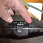 Talbots Wool Ruffle Chocolate Brown Women's Skirt Size 12 Photo 1