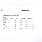 Ellandemm Club Striped Shorts Black Size undefined Photo 2