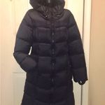 Women's Michael Kors M long, down, puffer coat. Black Puffer Coat Size M Photo 1