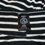 Agnes & Dora  Black & White Striped Knee Length Fit & Flare Dress T17* Photo 2