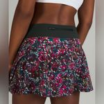 Lululemon Play Off the Pleats Skirt Floral Electric Multi Rare Retired Sz10 Photo 2