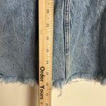 AGOLDE  Women's Recall Light Wash Cut Off High Rise Denim Jean Mini Skirt size 25 Photo 2