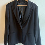 Norma Kamali  Black Blazer Size 18 Photo 0