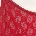 Victoria's Secret  | Vintage Y2K Bright Coral Lace Cami | Large Photo 2