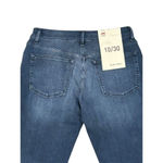 Warp + Weft Skinny Jeans Women's Size 10/30 Dark Blue Slim Fit Tapered Leg Denim Photo 8