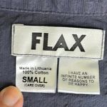 Flax  Lagenlook Unlined Button Front lightweight jacket blazer front pockets Photo 2