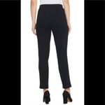 Joan Rivers Joan River black faux leather front panel cropped pants sz 3XP Photo 4