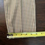 Theory  yellow, cream & black plaid dress pants size 4 Photo 9