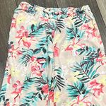 Billabong Floral Hawaiian Midnrise Cropped Jogger Pant Skater Boho M Beach Photo 7