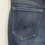Mother The Looker Crop Jean in Coffee Tea or Me Dark Wash Size 27 Denim Blue Photo 8