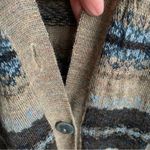 Peruvian Connection  Baby Alpaca Wool Duster Long Button Cardigan With Pockets Photo 9