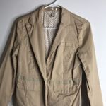 Old Navy  stretch beige button blazer size medium Photo 1