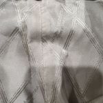 Carolina Herrera  Sz 10 Silk Pants Trouser Taupe Green Gray Straight Lined Italy Photo 3