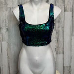 Forever 21  black crop top size S Photo 0