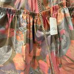 Free People  Desert Island Mini Dress in Rainforest Combo size Medium, NWT Photo 5