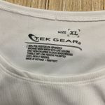 Tek Gear  Women’s XL Black White Tank Top Wicking Performance Athletic New Photo 2