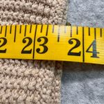 Jeanne pierre  Women’s Cotton Knit Cowl Neck Sweater - Cream Size Large Photo 6