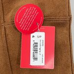 Spanx NWT  Faux Suede Leggings‎ SMALL PETITE in Rich Caramel SP PS Photo 5