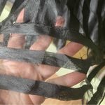 Rachel Allan Black Prom Gown Black Flowy Maxi Dress‎ 6920 Size 4 Photo 5