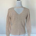 Hippie Rose  Cream Sweater Sz SM Photo 2