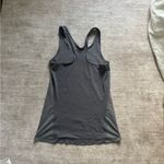 Nike Gray Fitted Sleeveless Tank Top Photo 2