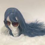 WOMAN'S Wig Blue Photo 0