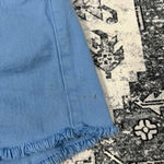 Juicy Couture  Blue Midrise Denim Shorts - Size 28 Photo 6