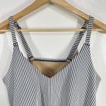 Cacique  Swim Tankini Top Striped Tiered Layered Swimsuit‎ Top Size 16 Photo 6