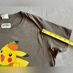Pokémon Pokemon Pikachu Women’s T-shirt Halloween Themed Gray Size Medium Photo 4