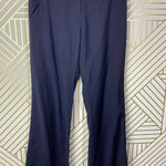 Tory Burch Wide-Leg Dress Pants in Navy Blue Size US 2 Photo 4