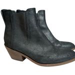 Rag and Bone Suede Chelsea Boots Black Ankle Booties 37 | Italian Made Luxury Chic Photo 3