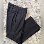 Gap Vintage Y2K  black trouser pants bootcut stretch mid rise 12 Reg Photo 2