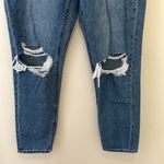 American Eagle  Women’s Distressed Mom Jean Size 4 LONG Photo 3