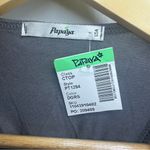 Papaya Y2K Sequin Racerback Tank Top. Gray. Size: Medium. 2009. NWT. Photo 3