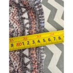 Chelsea & Theodore Boho Print Knit Top Size M Brown Size M Photo 3