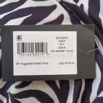 Kate Spade One Piece Swimsuit One Shoulder Zebra Print Size Small NEW NWT Photo 8