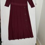 Lane Bryant Ribbed Midi Sweater Dress With Button Detail Size 22/24 Office Work Photo 5