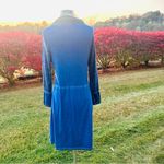 Maloka Unique Artsy Dress Blue Size 6 Photo 11