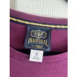 Disney Wish Womens Small Purple Inaugural Sailing Twist Front Graphic Tee Cruise Photo 1