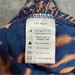 Le Salty Label Zuri Tie Dye Maxi Dress Size Small Blue Photo 10