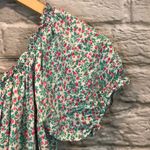 J.Crew NWT 00 Puff Sleeve Midi Dress Floral Photo 9