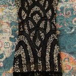 Vijiv 1920s Sequin Embellished Flapper Dress Black Photo 2